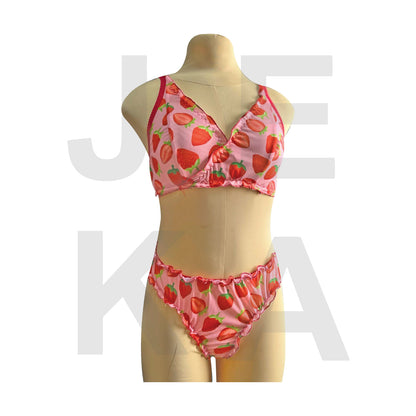 STRAWBERRY LOVERS CONJUNTO INTIMO