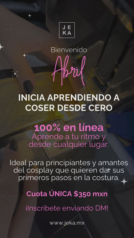 Taller INCIANDO EN LA COSTURA DESDE CERO